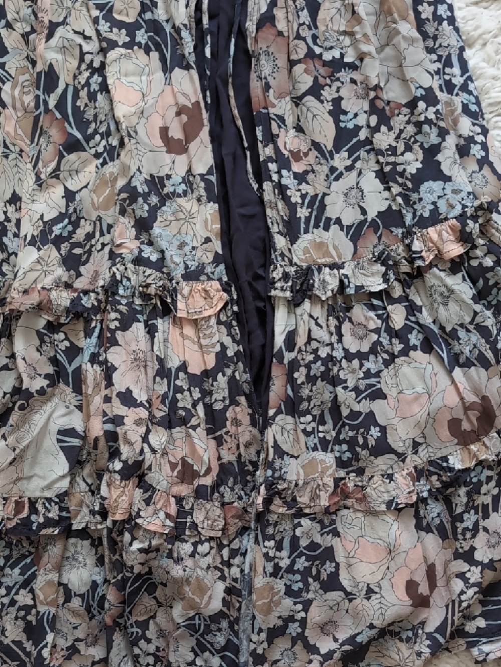 HOLD. Spell Amethyst Garden Party Dress Kimono - Picture 3 of 6